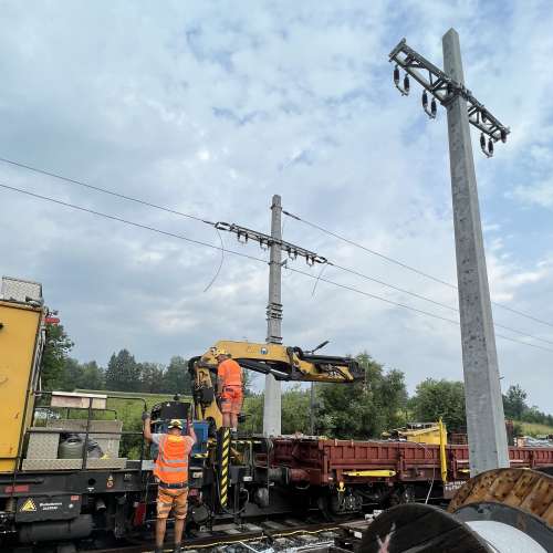 Elektrifizierung Klagenfurt Hbf - Weizelsdorf