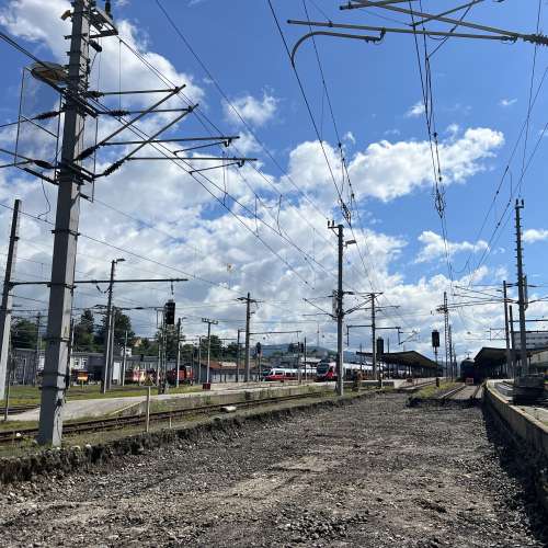 Weichenneulage  Villach Hbf - Westkopf